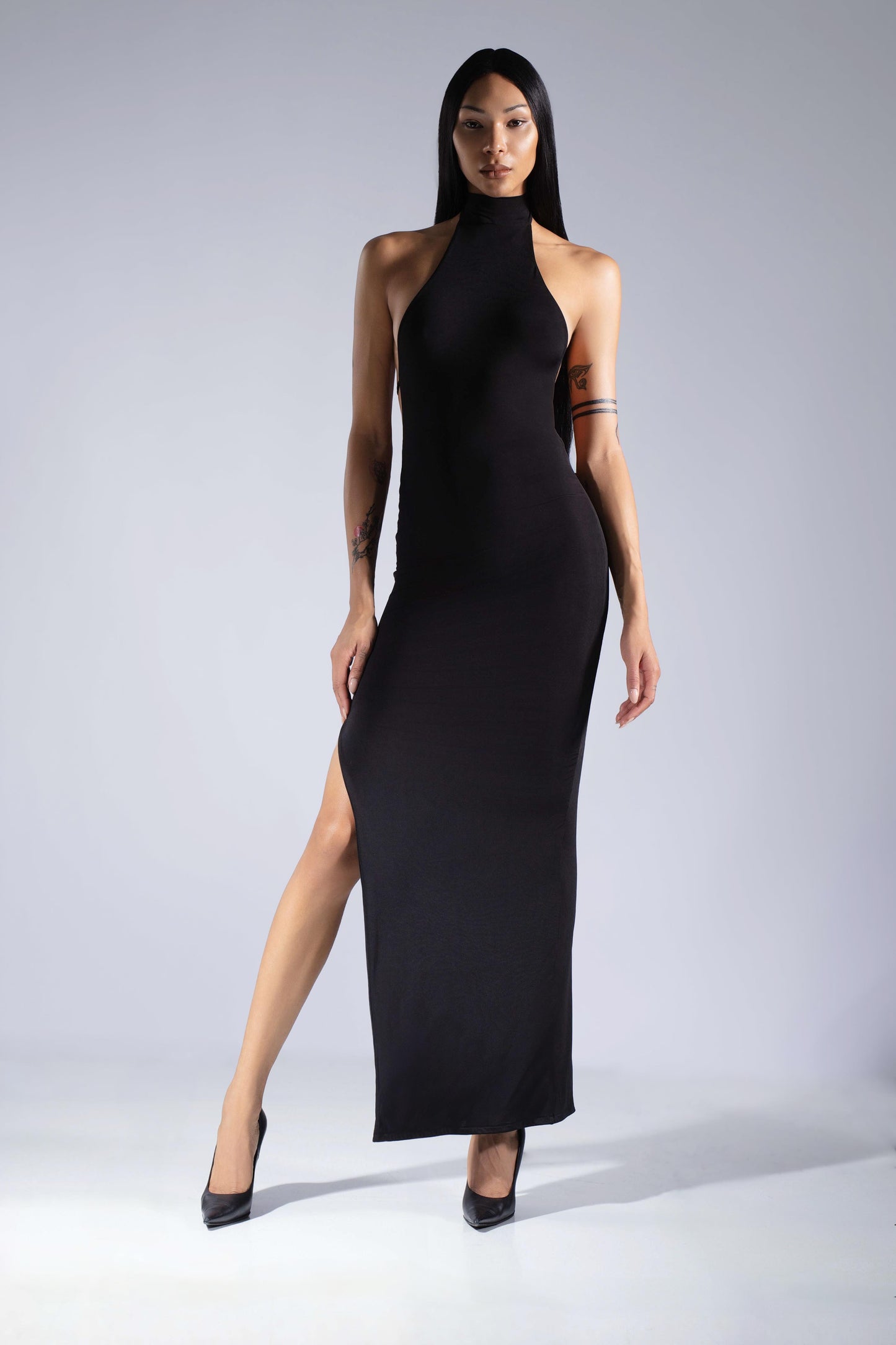 LOW BACK NOIR MAXI